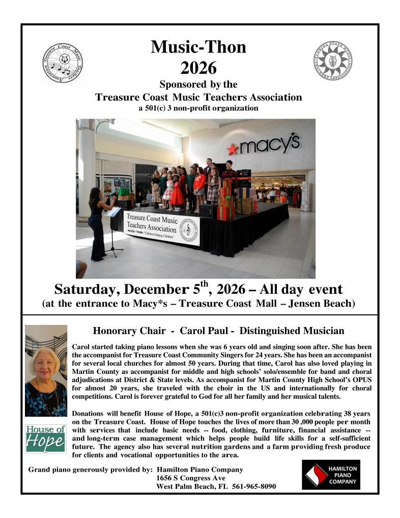 Music-Thon 2026 information