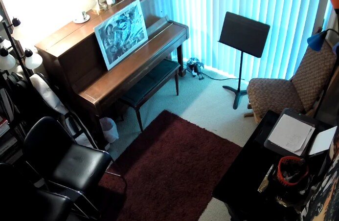 Heather Sharp’s teaching studio