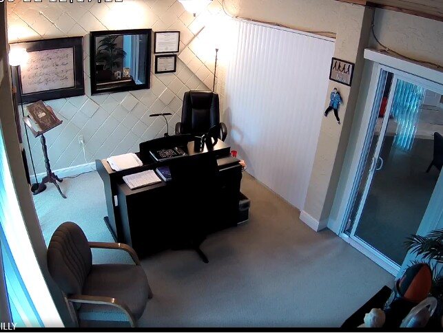 William Borovina’s teaching studio
